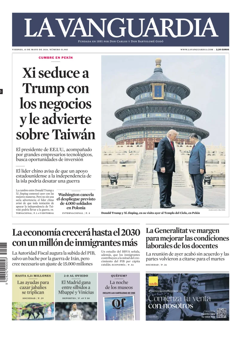 La Vanguardia — 15/05