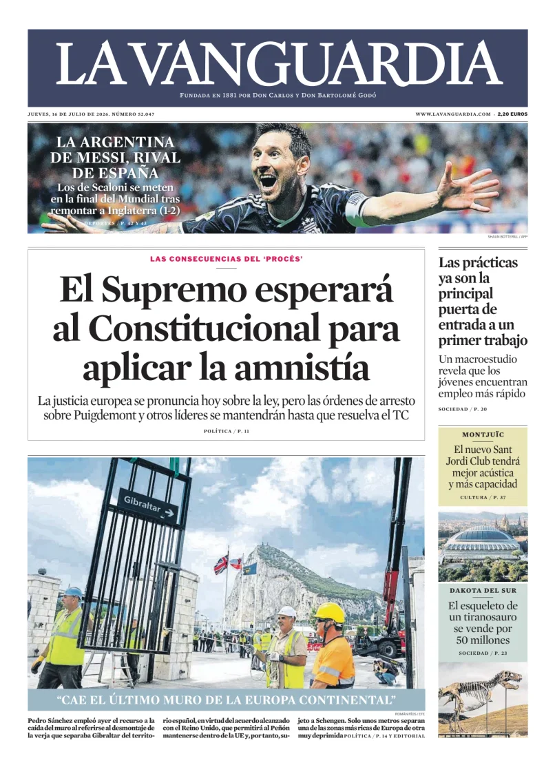 La Vanguardia — 16/07