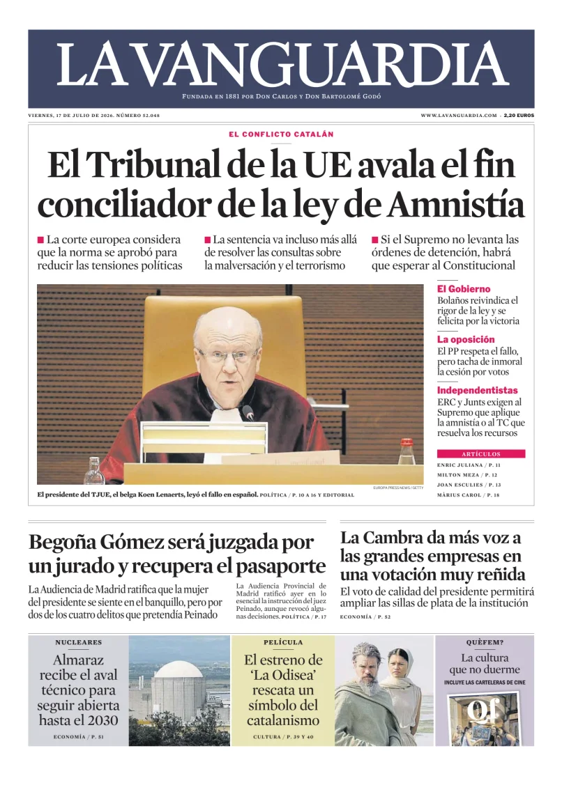 La Vanguardia — 17/07