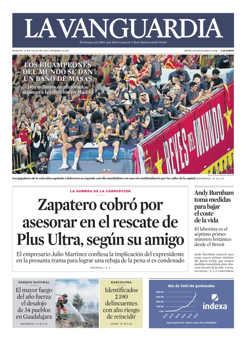 La Vanguardia — 21/07