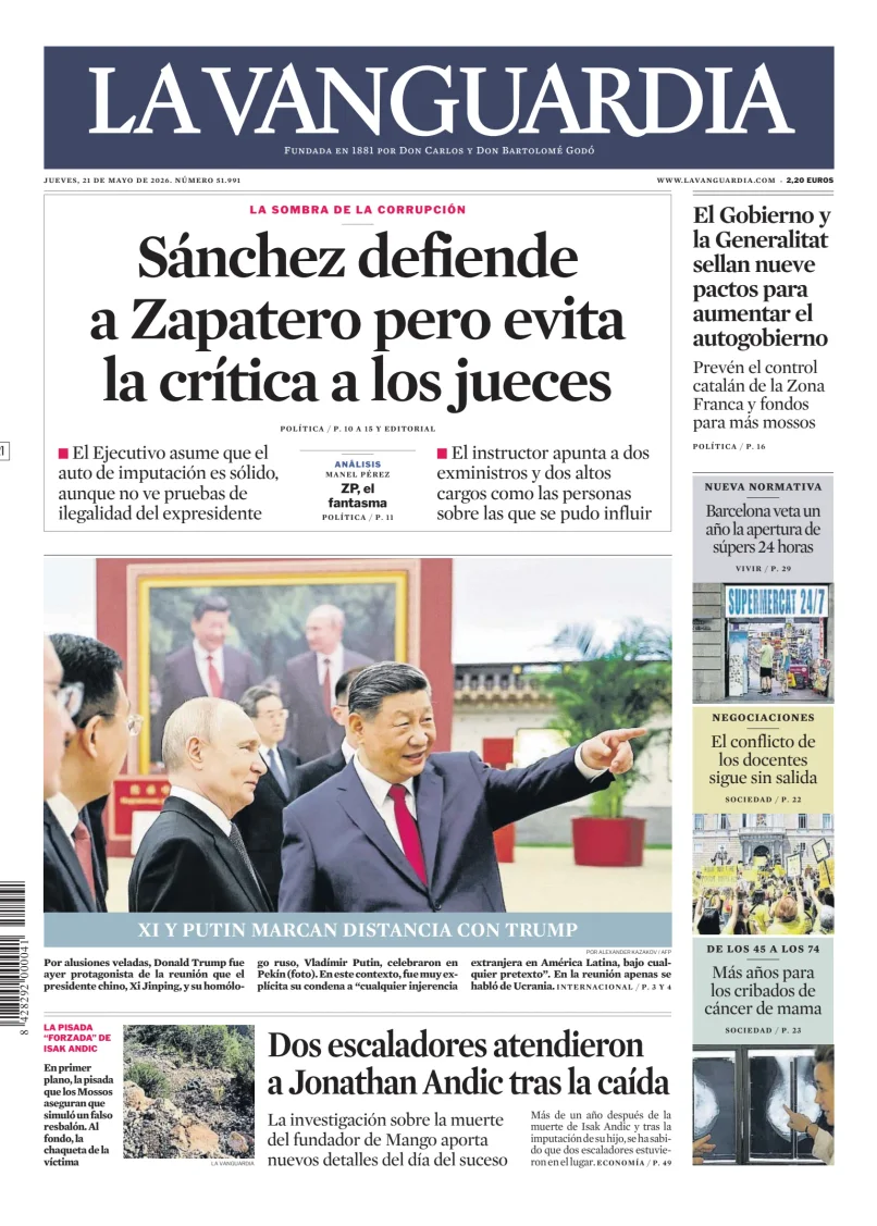 La Vanguardia — 21/05