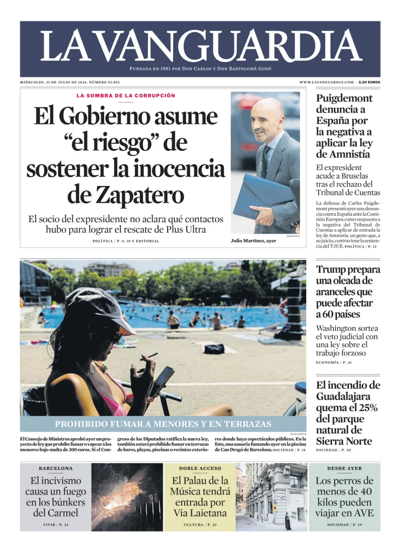 La Vanguardia — 22/07