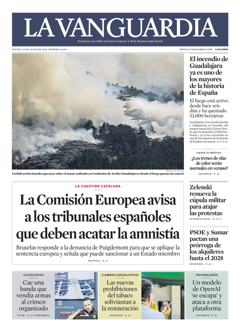 La Vanguardia — 23/07