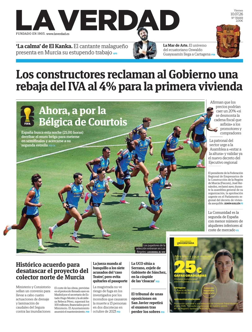 Portada de La Verdad
