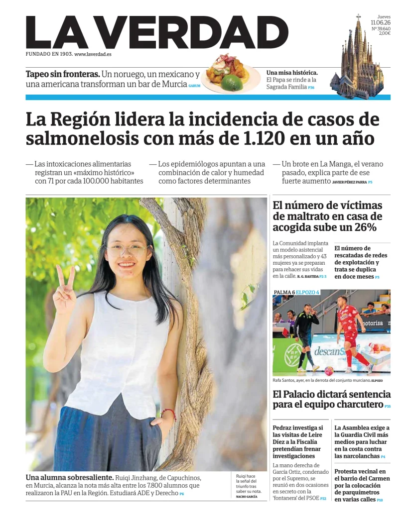 Portada de La Verdad
