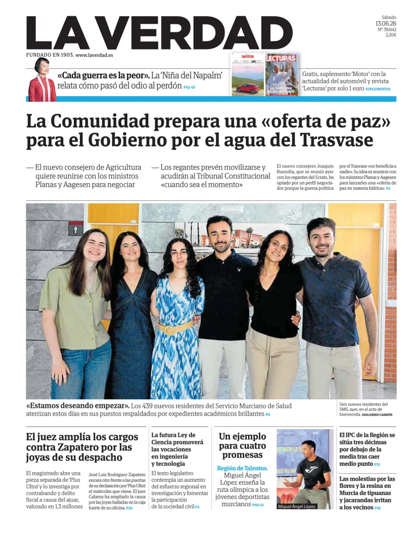 Portada de La Verdad