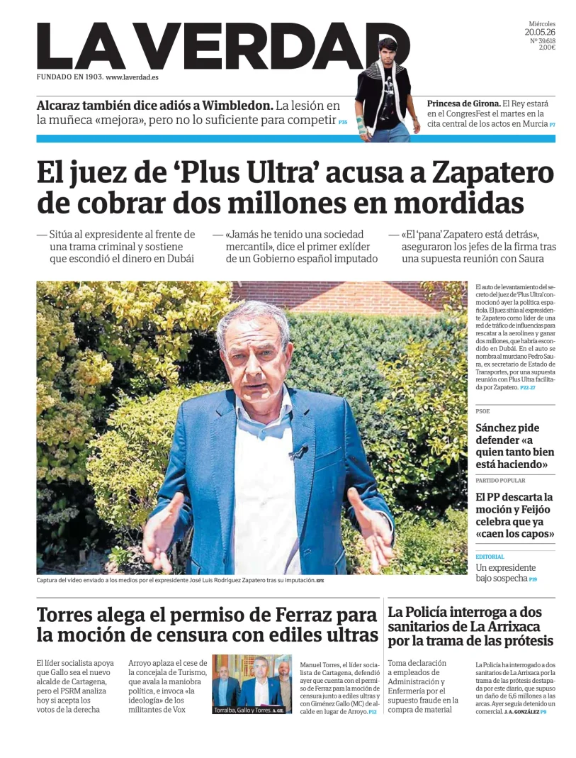 La Verdad — 20/05