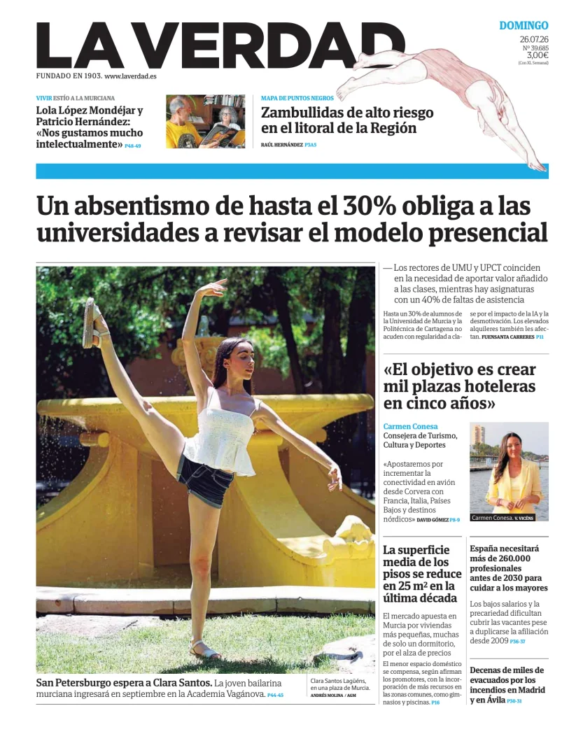 Portada de La Verdad
