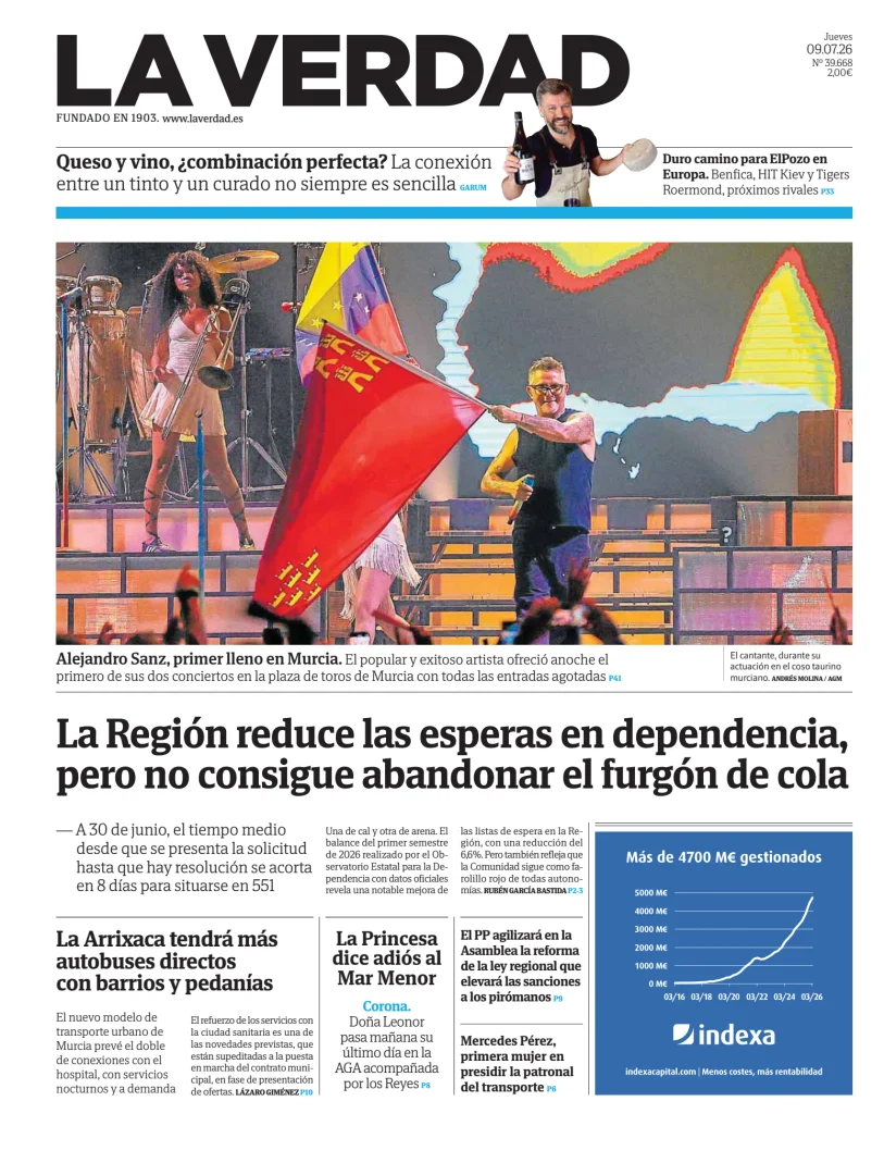 Portada de La Verdad