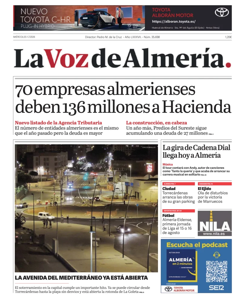 La Voz de Almería — 01/07