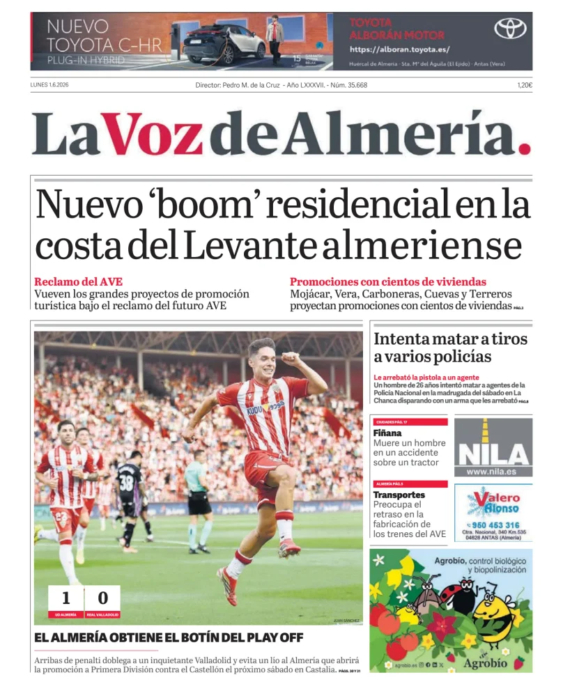 La Voz de Almería — 01/06
