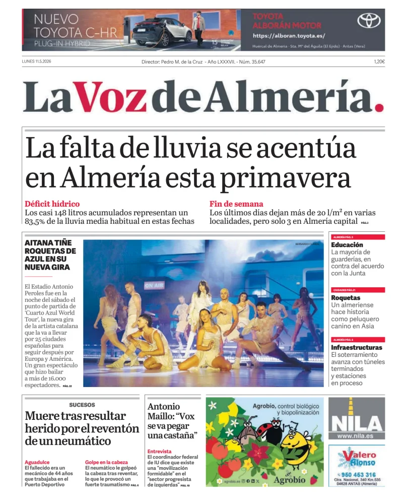 La Voz de Almería — 11/05