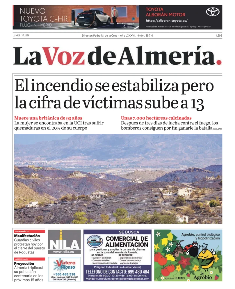 La Voz de Almería — 13/07