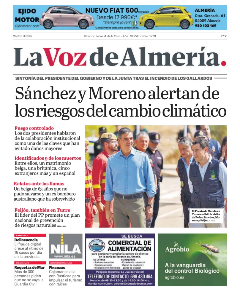 La Voz de Almería — 14/07