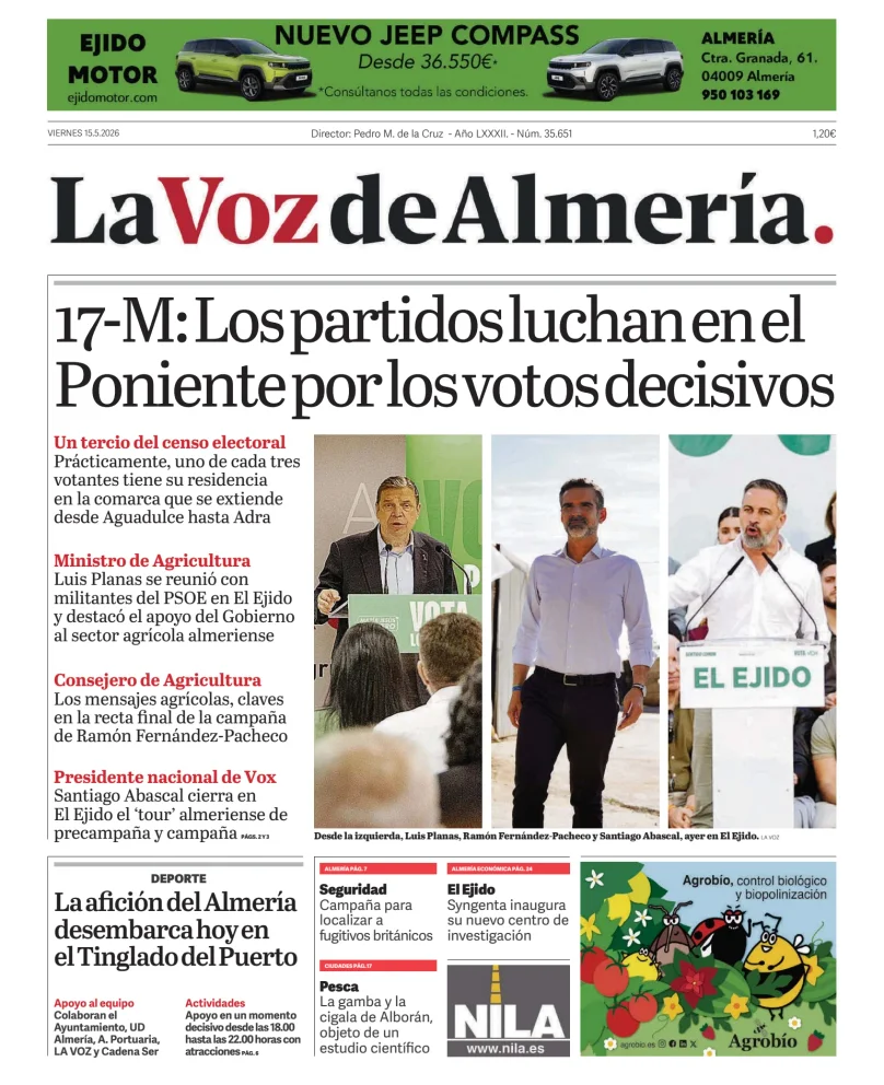 La Voz de Almería — 15/05