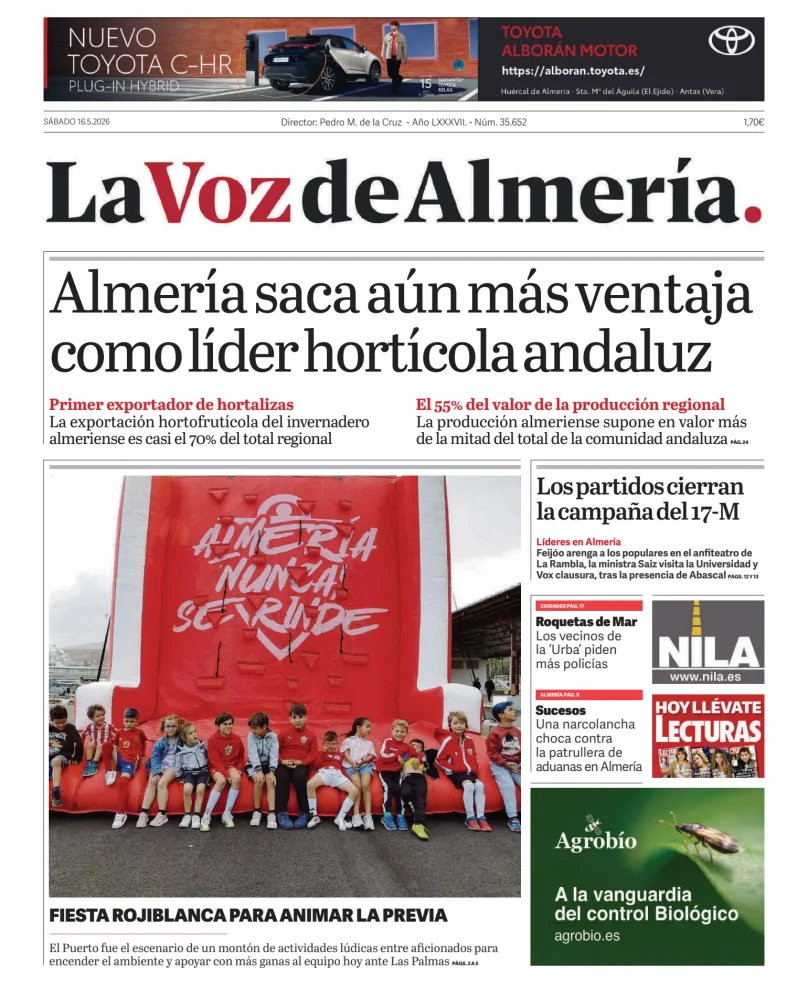 La Voz de Almería — 16/05