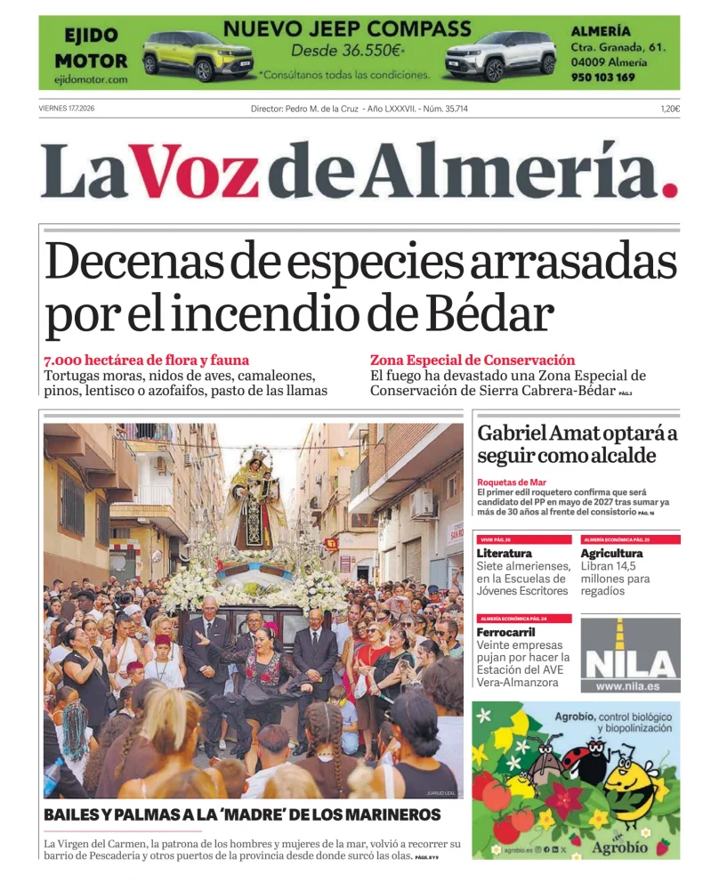 La Voz de Almería — 17/07