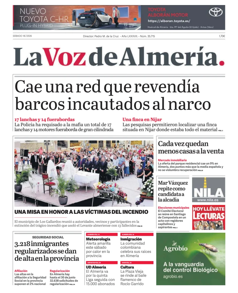 La Voz de Almería — 18/07
