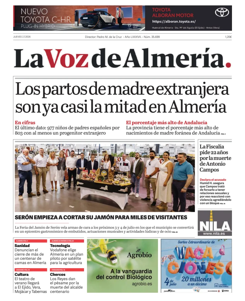 La Voz de Almería — 02/07