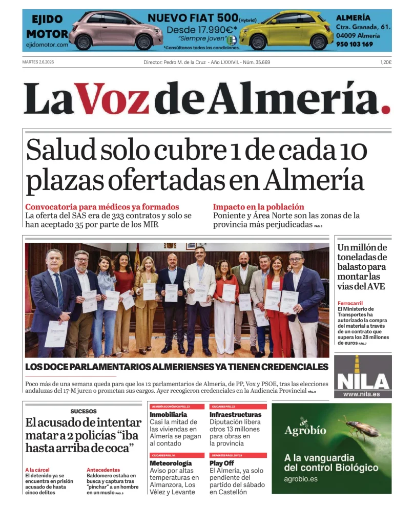 La Voz de Almería — 02/06