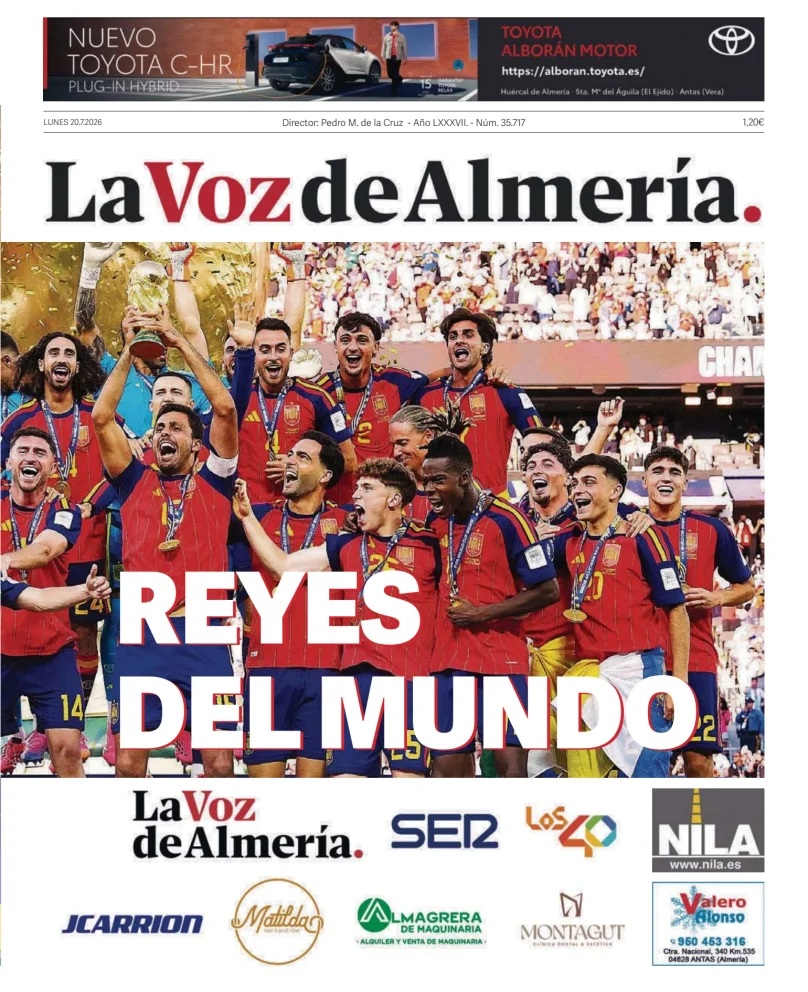 La Voz de Almería — 20/07
