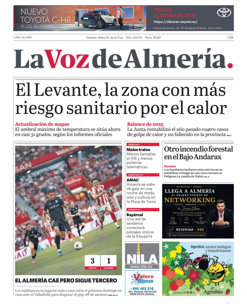 La Voz de Almería — 25/05