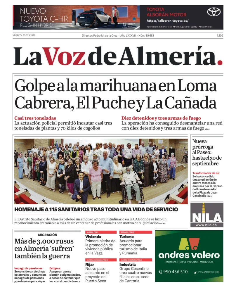 La Voz de Almería — 27/05