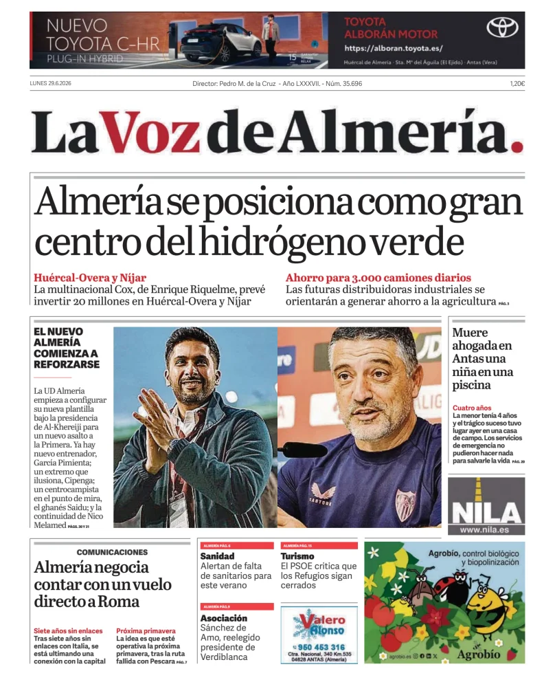 La Voz de Almería — 29/06