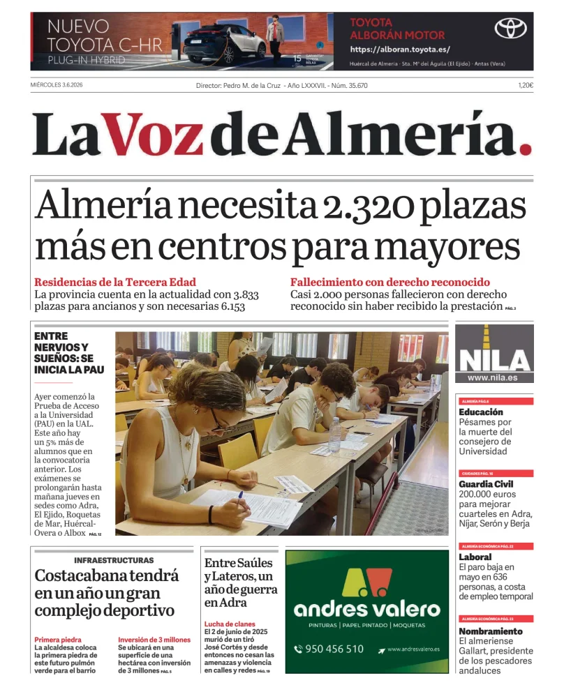 La Voz de Almería — 03/06