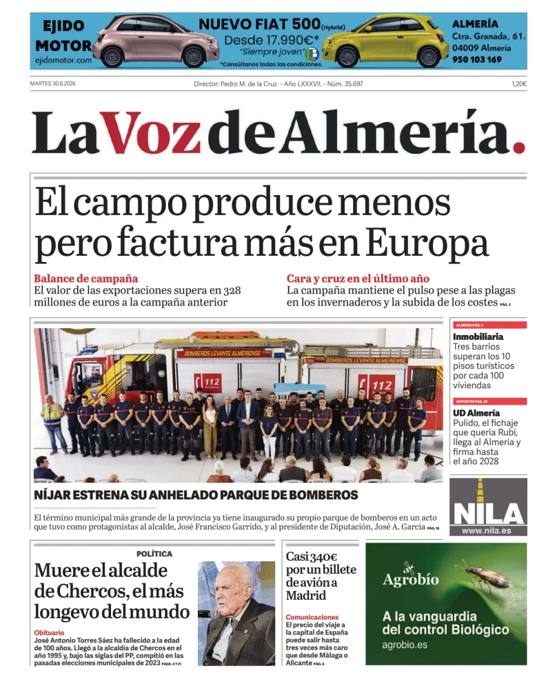 La Voz de Almería — 30/06