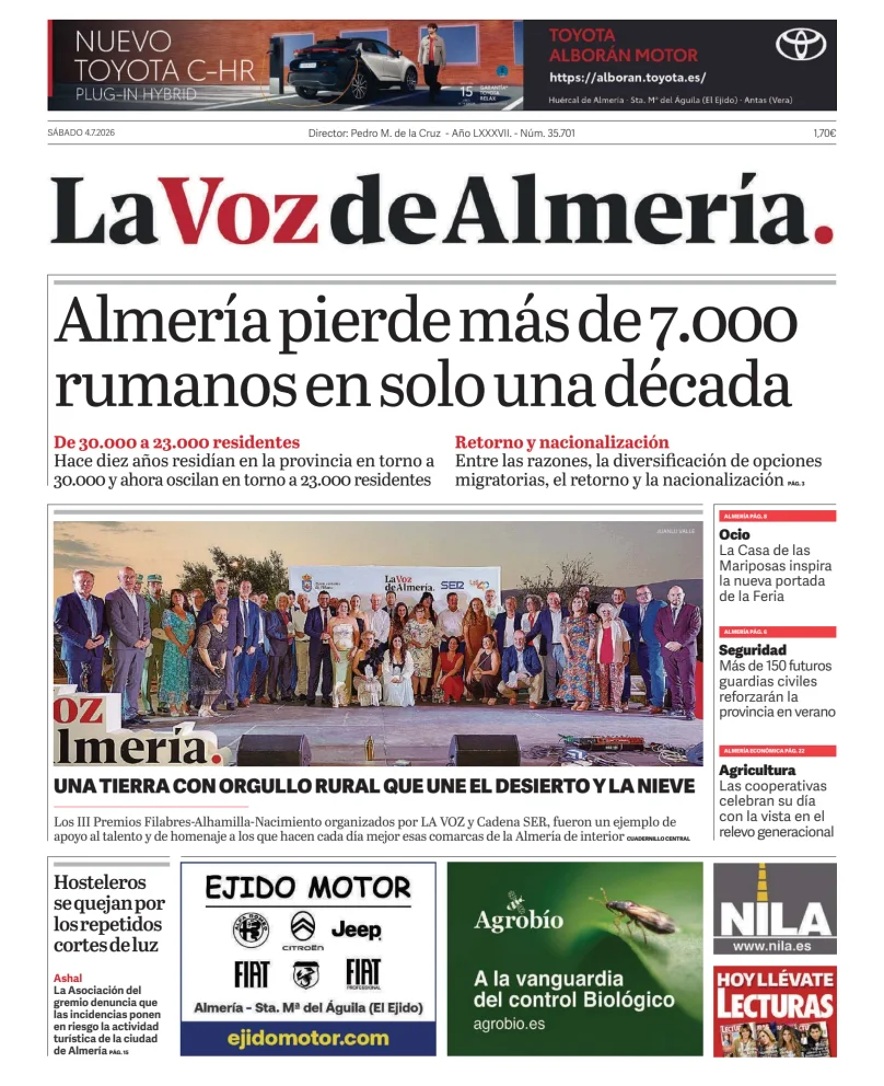 La Voz de Almería — 04/07