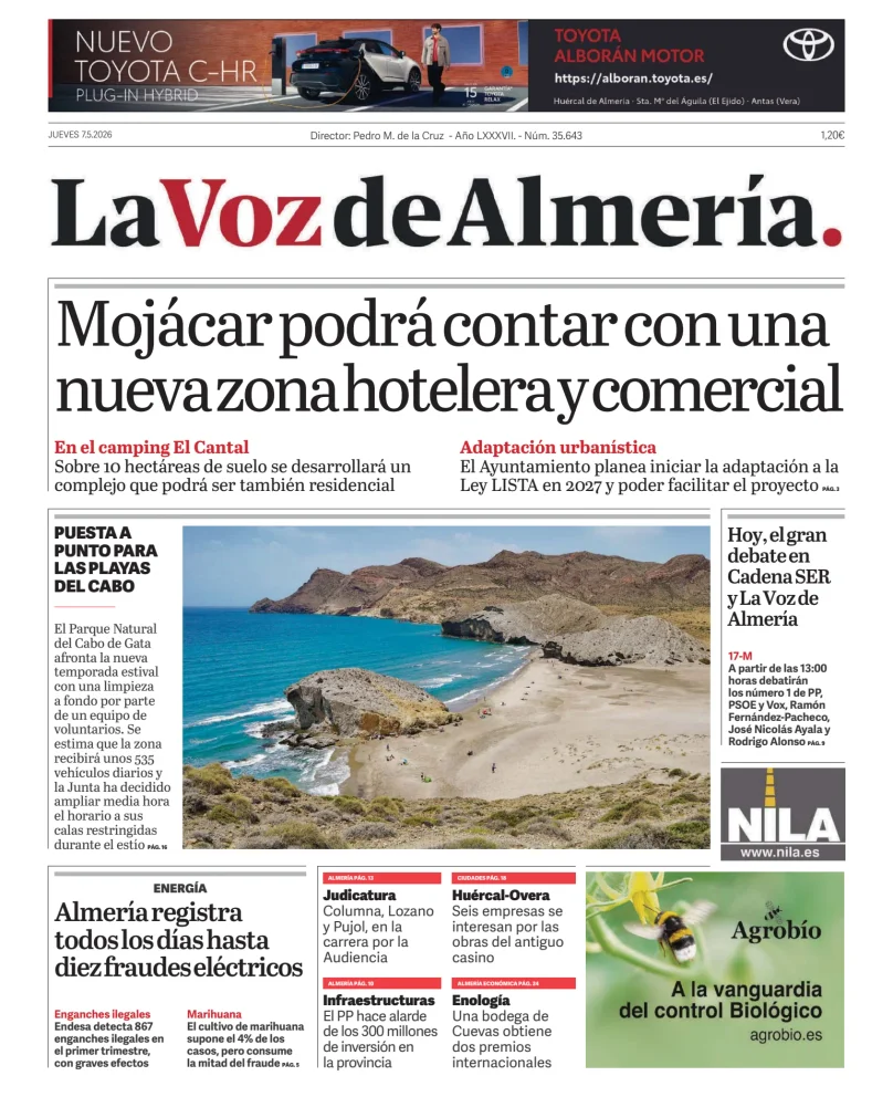 La Voz de Almería — 07/05