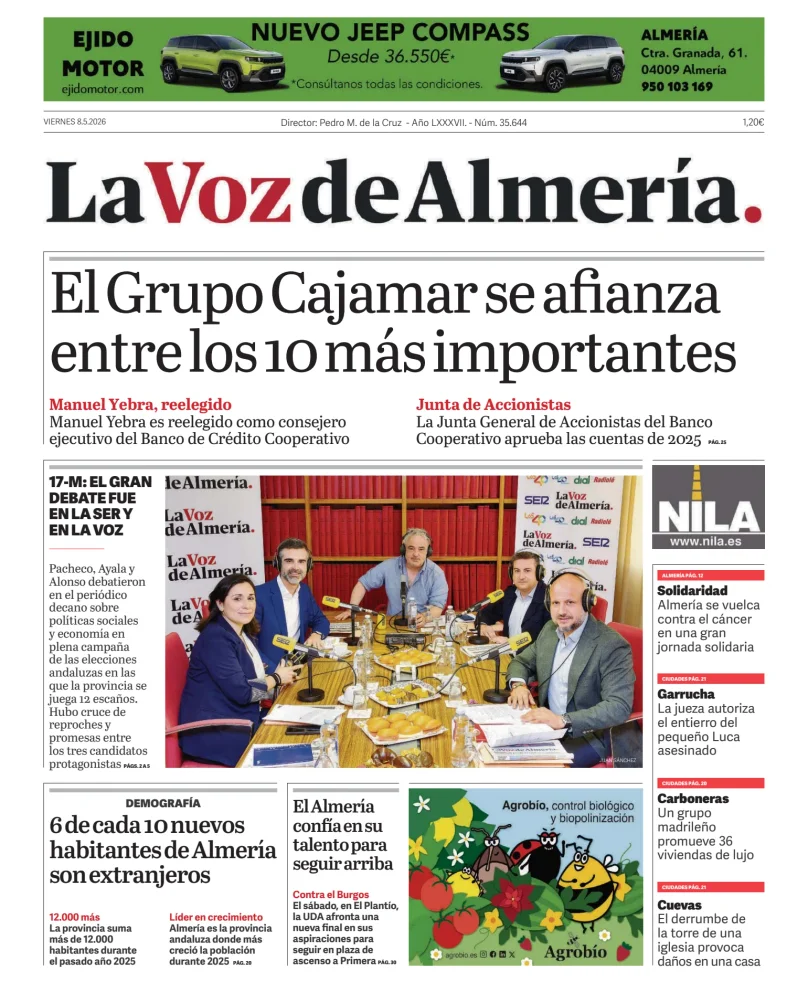 La Voz de Almería — 08/05