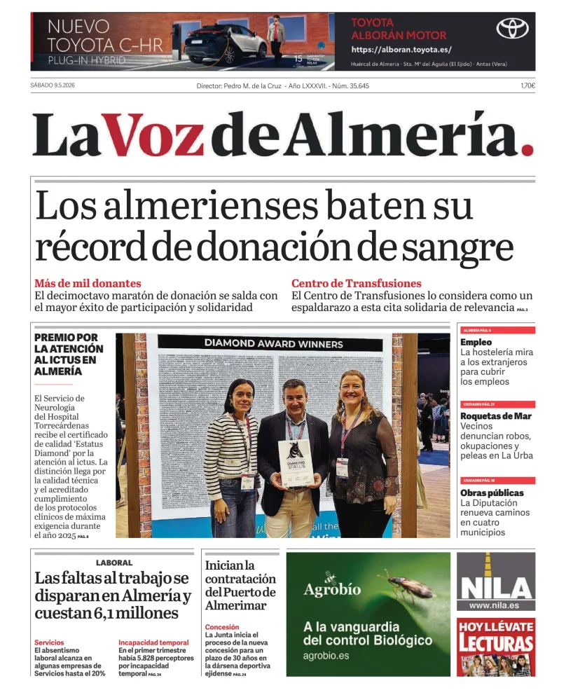 La Voz de Almería — 09/05