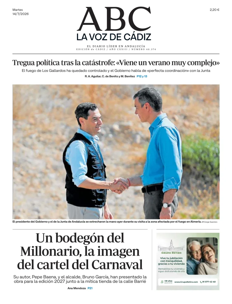 La Voz de Cádiz — 14/07