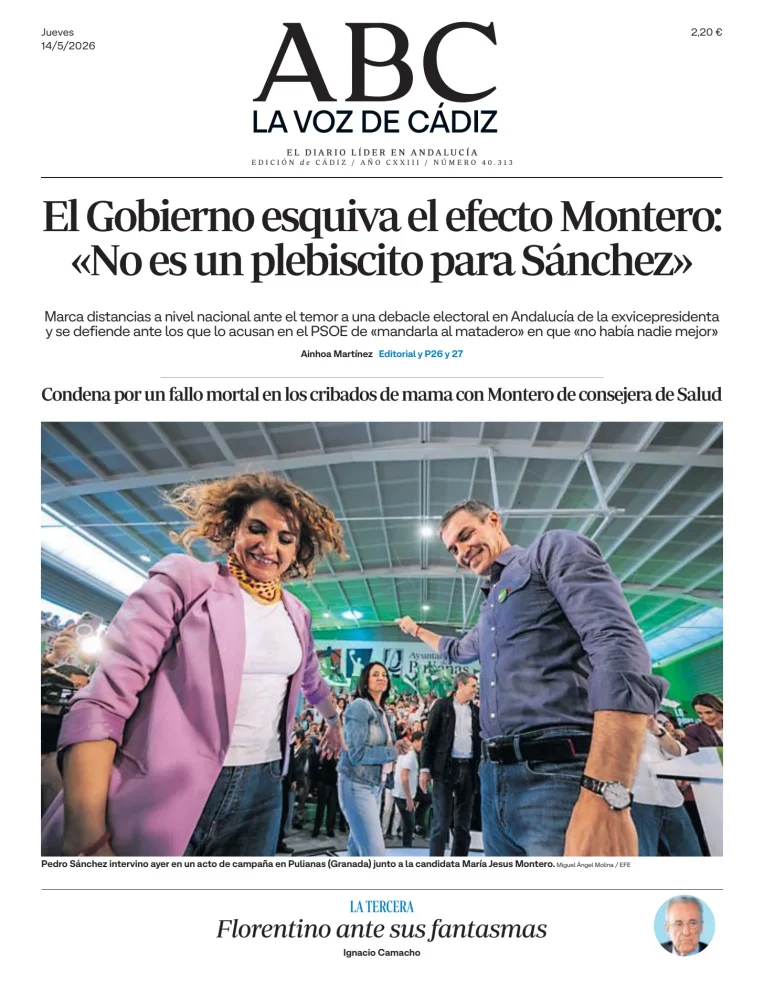 La Voz de Cádiz — 14/05