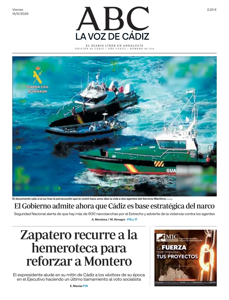 La Voz de Cádiz — 15/05