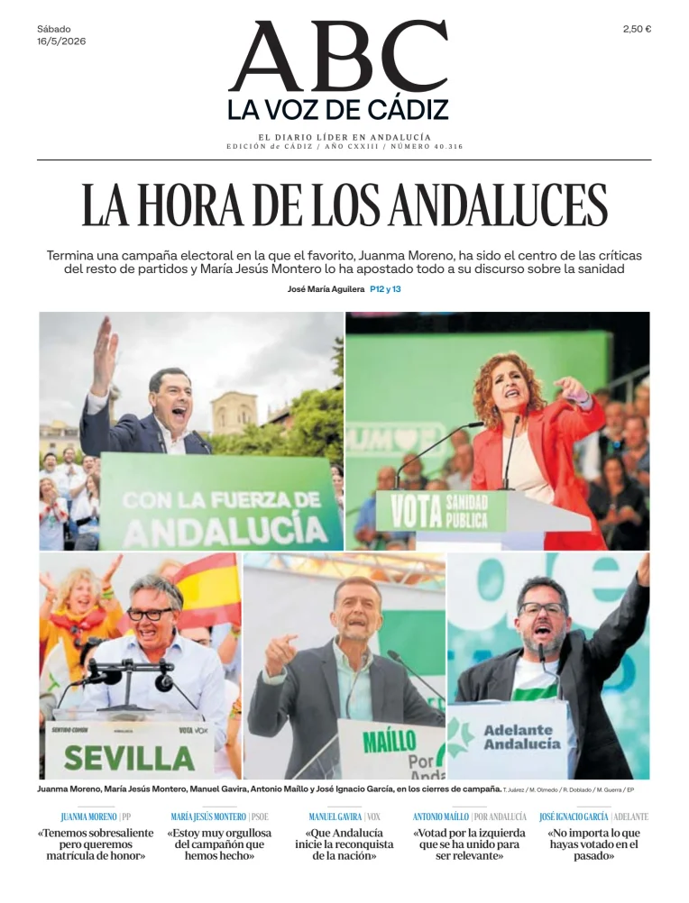 La Voz de Cádiz — 16/05