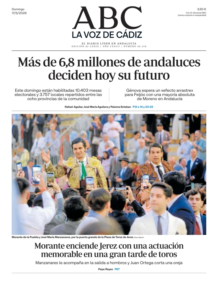 La Voz de Cádiz — 17/05