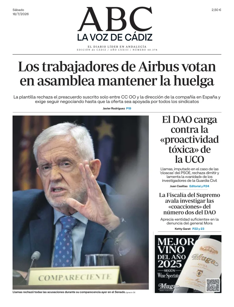 La Voz de Cádiz — 18/07