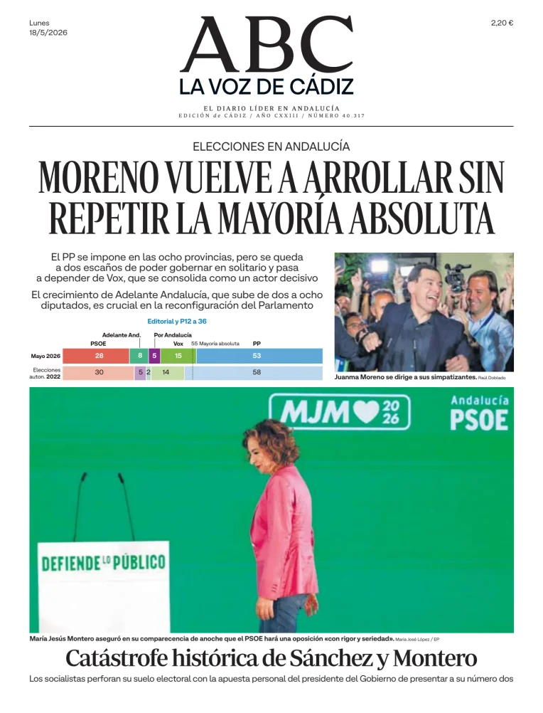 La Voz de Cádiz — 18/05