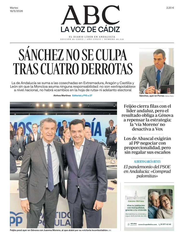 La Voz de Cádiz — 19/05