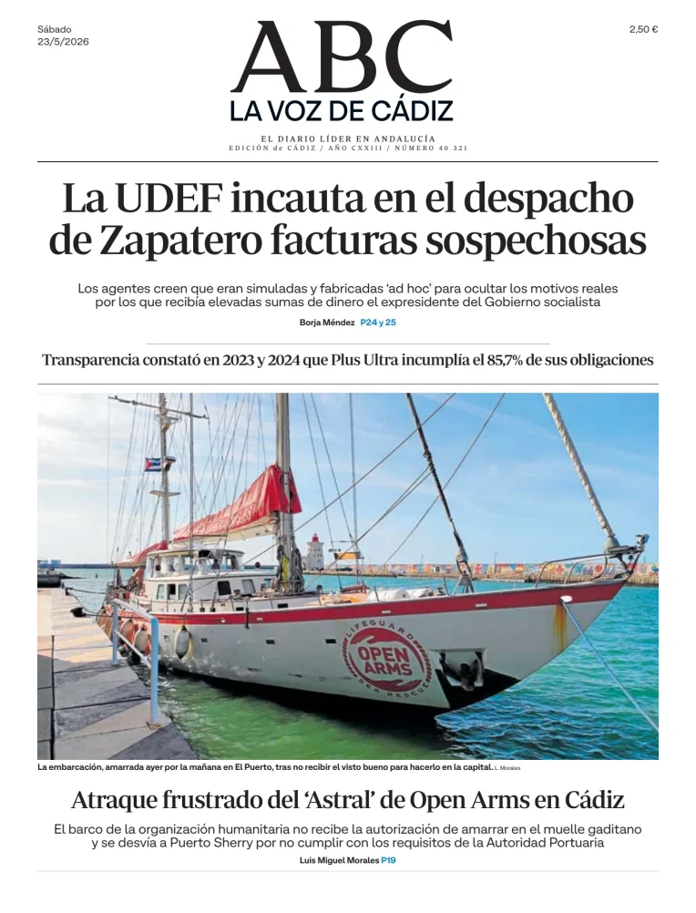 La Voz de Cádiz — 23/05