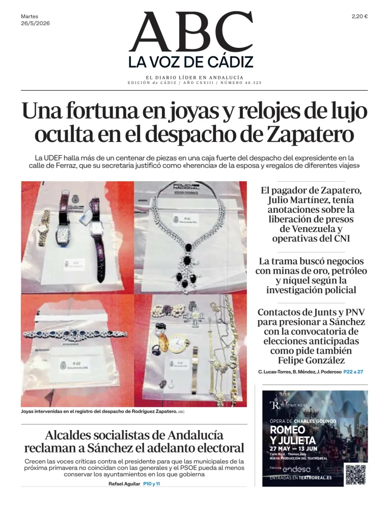 La Voz de Cádiz — 26/05