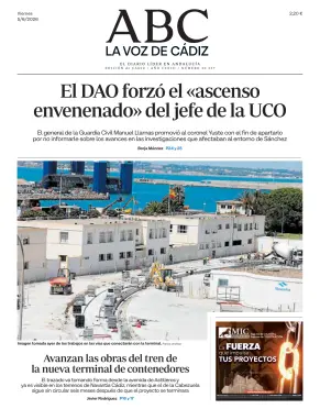 Portada de La Voz de Cádiz, 5 de junio de 2026