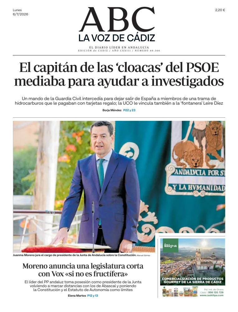 La Voz de Cádiz — 06/07