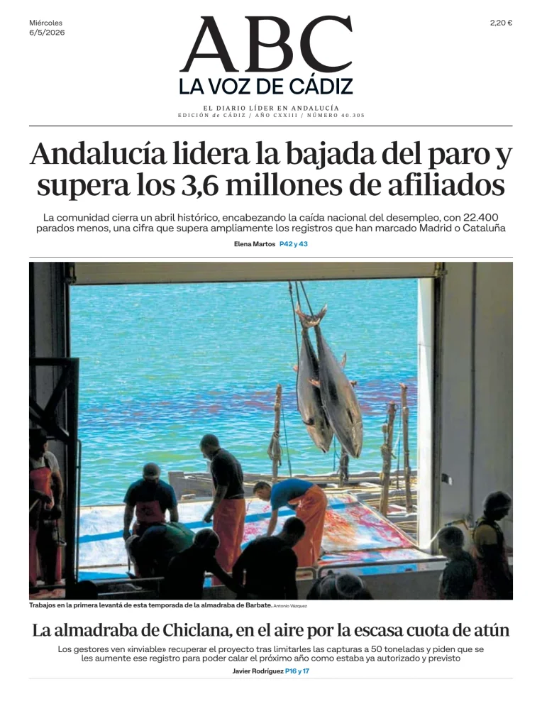 La Voz de Cádiz — 06/05