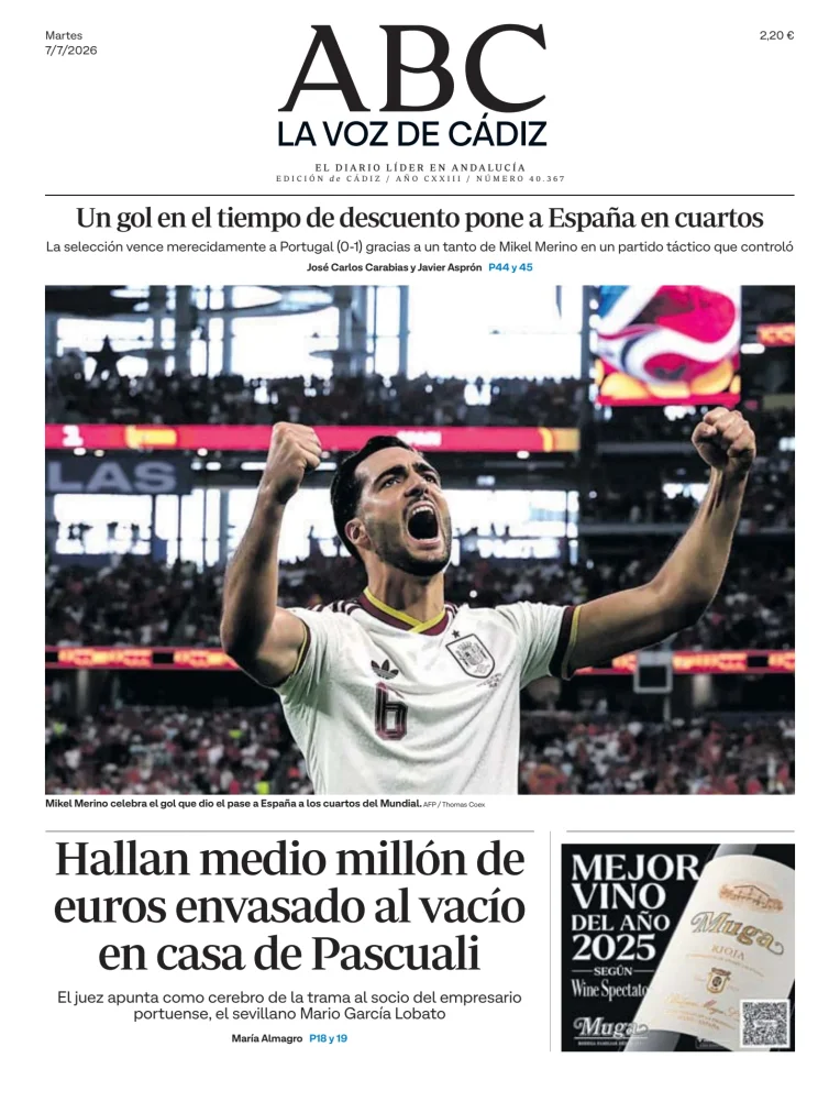 La Voz de Cádiz — 07/07