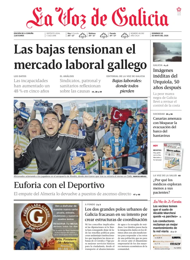 La Voz de Galicia (A Coruña) — 10/05