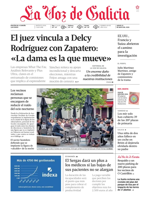 La Voz de Galicia (A Coruña) — 21/05